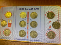 1998 McDonald’s Olympic gold hockey medals $40