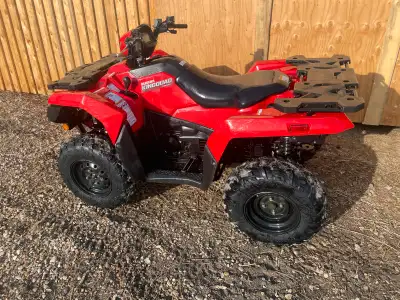 2022 King Quad 750. Power steering, winch, heated grips. 3400km. Spare belt included. Asking 9,900$