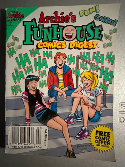 Archie’s Funhouse comics digest Veronica Betty, View more