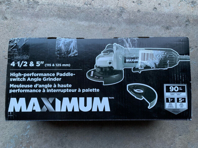 Maximum 8A Angle Grinder in Power Tools in Mississauga / Peel Region