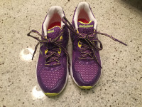 Purple New Balance Running Shoes - Size 3 Youth