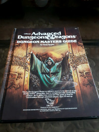 Advanced Dungeons & Dragons Dungeon Masters Guide AD&D D&D 2011