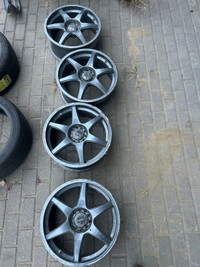 Set of Top Gear Alloy wheels 17”