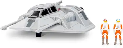 Star Wars Micro Galaxy Squad #0038A Luke Skywalker's Snowspeer, View more
