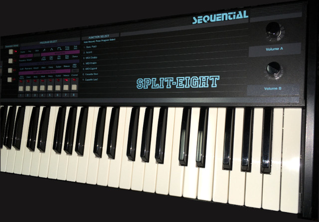 Sequential Circuits Split Eight - 8 Voice Analog Synth - RARE ! in Pro Audio & Recording Equipment in City of Toronto - Image 2