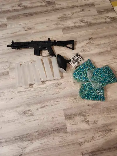 New paintball equipment. Never used.