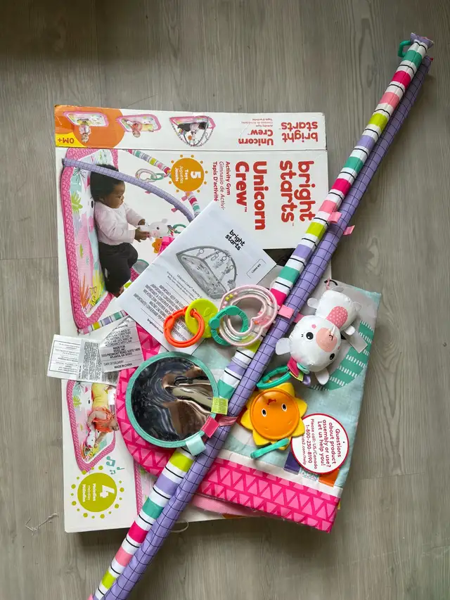 Bright Starts Unicorn Crew Activity Gym in Toys in Edmonton - Image 3