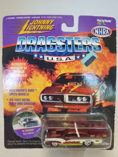 Rare 1995 Release Playing Mantis Item# 320-170 #11 1:64 Diecast Johnny Lightning Norm Wizner 1955 Me...