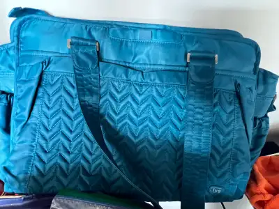 Lug Teal blue Diaper Bag, View more