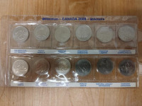Canadian coin set