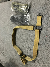 Adjustable MS4 Style Rifle Sling with QD Metal Strap Swivel Tact