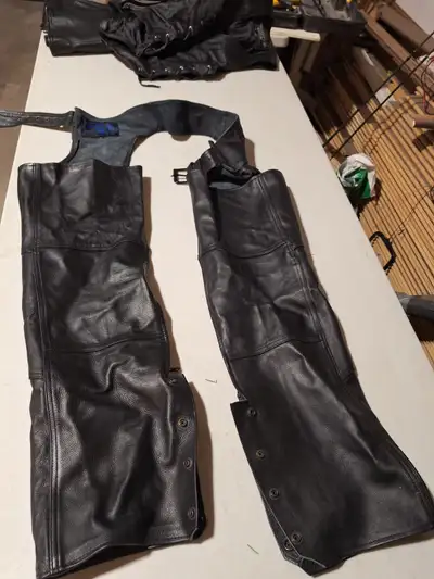 Ladies leather chaps, View more