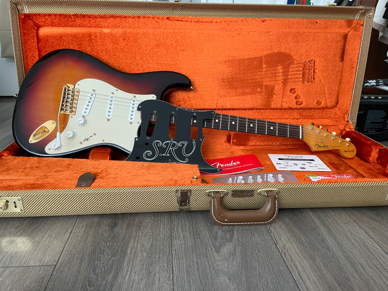 Used, 2015 Fender Stevie Ray Vaughan Signature Stratocaster for sale  
