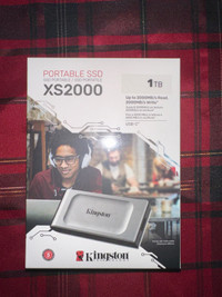 Kingston XS2000 Portable SSD Brand New