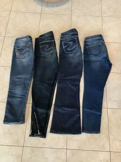 Women’s Silver & Mavi Jeans, View more
