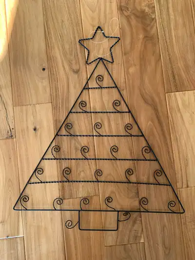 metal wire Christmas card holder , View more