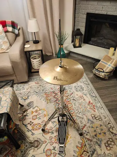 Vintage Sonor drums hi-hat stand with clutch., View more