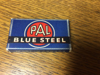 Vintage 1940-1950’s PAL Blue Steel Razor Blades-5 NEW