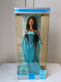 Vintage Barbie doll collectible December Turquoise