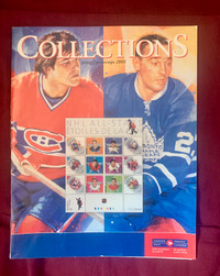 Canada Post Catalog Magazine - NHL Stamps issue (c) Spring 2003 