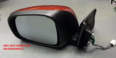 2007-2013 SUZUKI SX4 RÉTROVISEUR GAUCHE 8470280JB0ZJ3 MIROIR MIRROR -- USAGÉ -- CÔTÉ CONDUCTEUR GAUC...