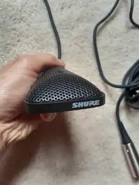 Shure Boundary Mic Condenser Microphone Omnidirectional CVB-B/O
