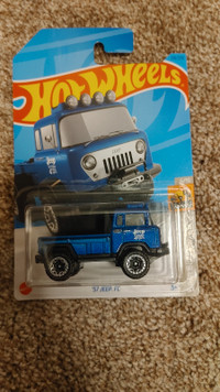 Hot Wheels Baja Blazers 6/10, '57 Jeep FC, Blue 218/250