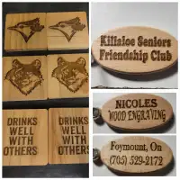 Custom Engraved Keychains..Bottle Openers..Coasters.. etc