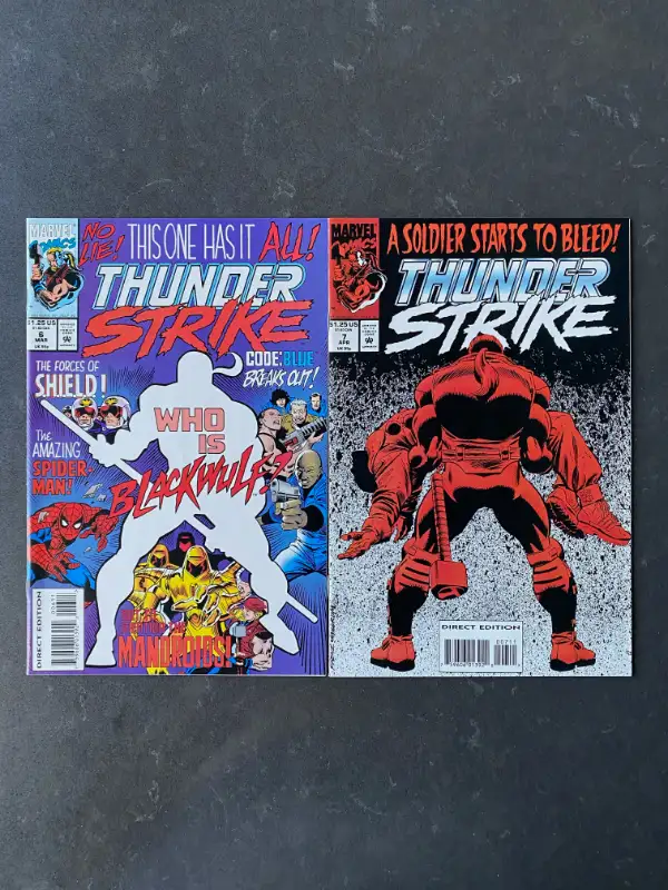 Thunderstrike # 6 & 7 (1993 Marvel Comics Series)