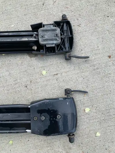 Two roof top bike racks. Good condition.