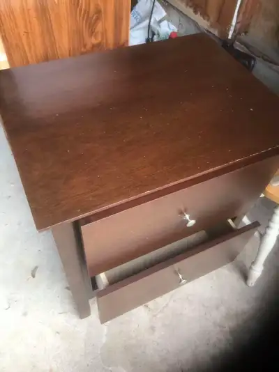 hardwood bedside table for sale, View more