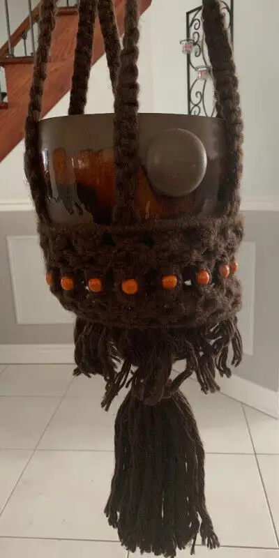 Jardiniere a suspendre Decor Vivant hanging planter, View more