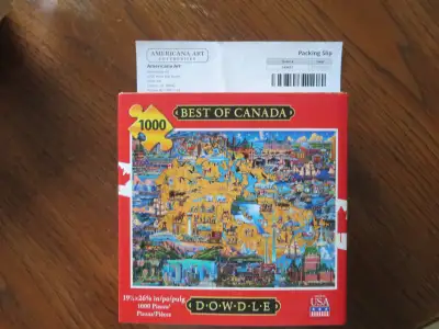 New "Best of Canada" Dowdle Puzzle - Pickup in Coventry Hills, View more