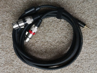 Dual XLR Female to 3.5mm Stereo Mic Cable