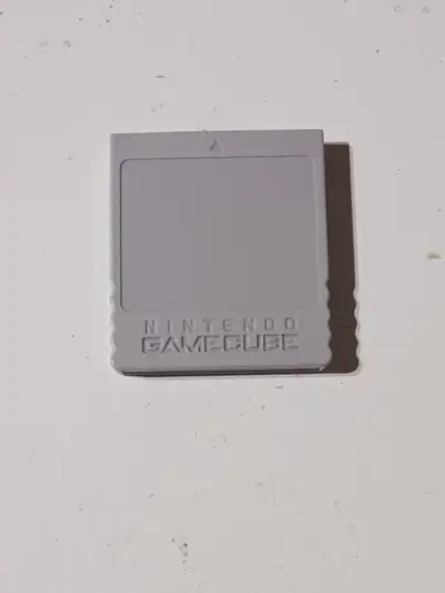 GameCube memory card, View more