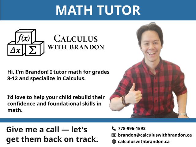 Helping math students feel confident again — MATH TUTOR