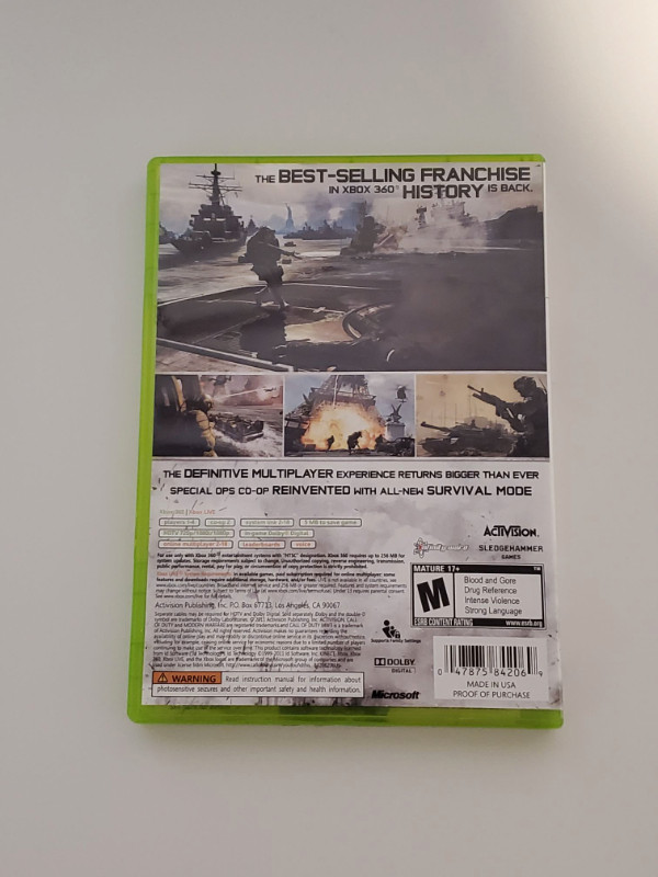 Call of Duty Modern Warfare 3 (Minor Case Wear) (Xbox 360) Used in XBOX 360 in Kitchener / Waterloo - Image 2