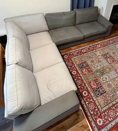 Corner Sofa, Great Condition, No-Kids/Pets househo, View more