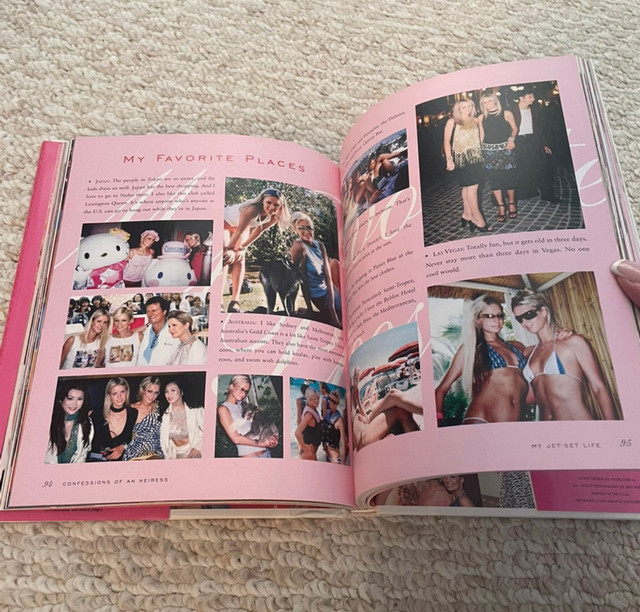 Confessions of an heiress Paris Hilton hard cover book in Non-fiction in Oakville / Halton Region - Image 2