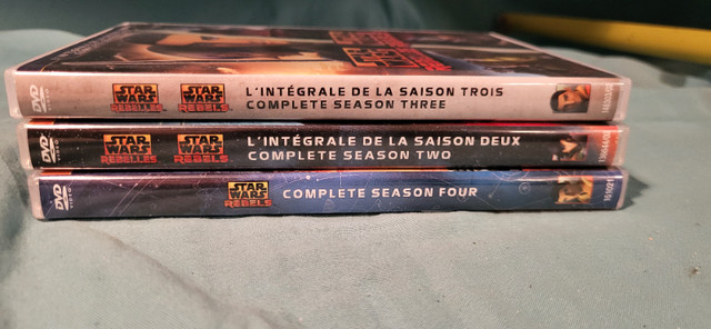 Série stars war Rebels saison 2,3,4 dans CD, DVD et Blu-ray  à Laval/Rive Nord - Image 4