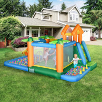Large Bounce House w/ Inflatable Water Slide