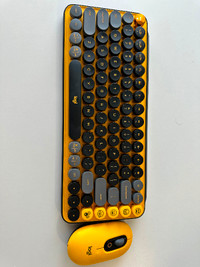 Logi pop keys keyboard with mouse