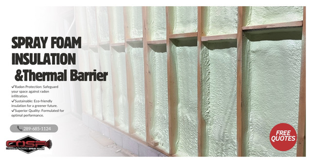 Spray Foam Insulation & Thermal Barrier  in Insulation in Belleville