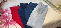 Ladies jeans $10 or 2/15
