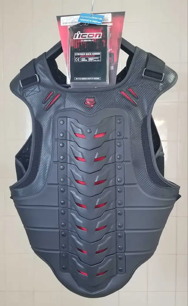 Icon Stryker vest L/XL in Motorcycle Parts & Accessories in Hamilton - Image 3