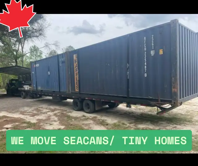Need your Seacan or Tiny Home Transported in YEG? We'll haul it!628643550995221223