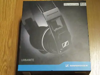 SENNHEISER URBANITE BLACK HEADPHONES BRAND NEW, View more