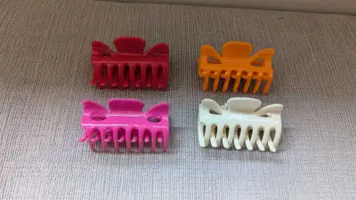 Set of 4 Hair Clips, View more