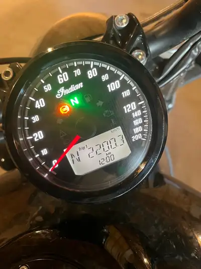 2022 Indian scout bobber 2200km in great condition 1250cc