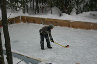 Ice rink tarps